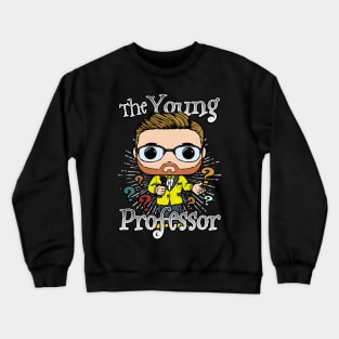 Young Professor Yellow Crewneck Sweatshirt